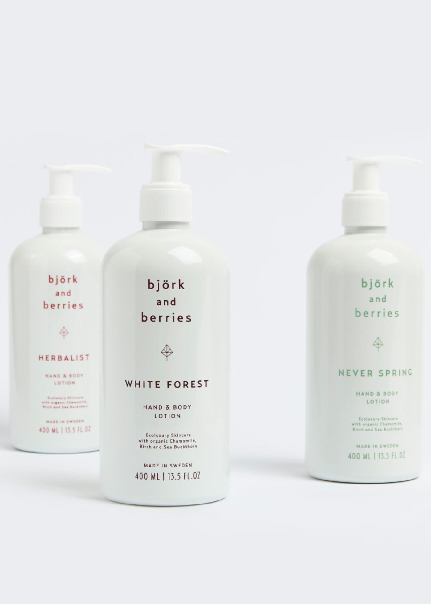 Björk & Berries  Körperpflege Never Spring Hand & Body Lotion 