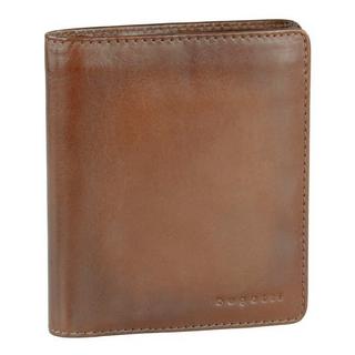 BUGATTI Domus RFID Hochformatbörse mit Klappe Cognac  