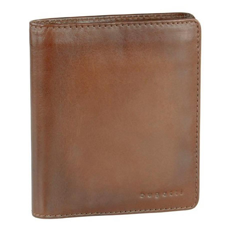 Domus RFID Hochformatbörse mit Klappe, cognac