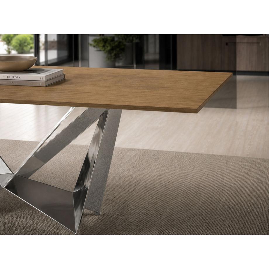 ANGEL CERDA Table à manger rectangulaire de design moderne  