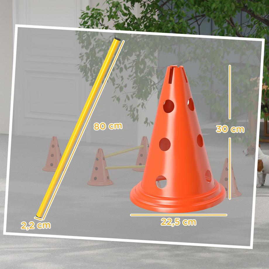 PawHut  Agility Set Hunde 