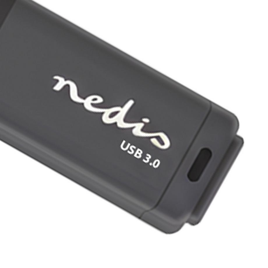Nedis  Flash Drive | 128 GB | USB Typ-A | Lesegeschwindigkeit: 80 MB/s | Schreibgeschwindigkeit: 10 MB/s 