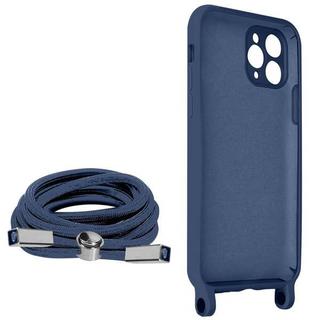 Avizar  Coque cordon iPhone 11 Pro Max Bleu 