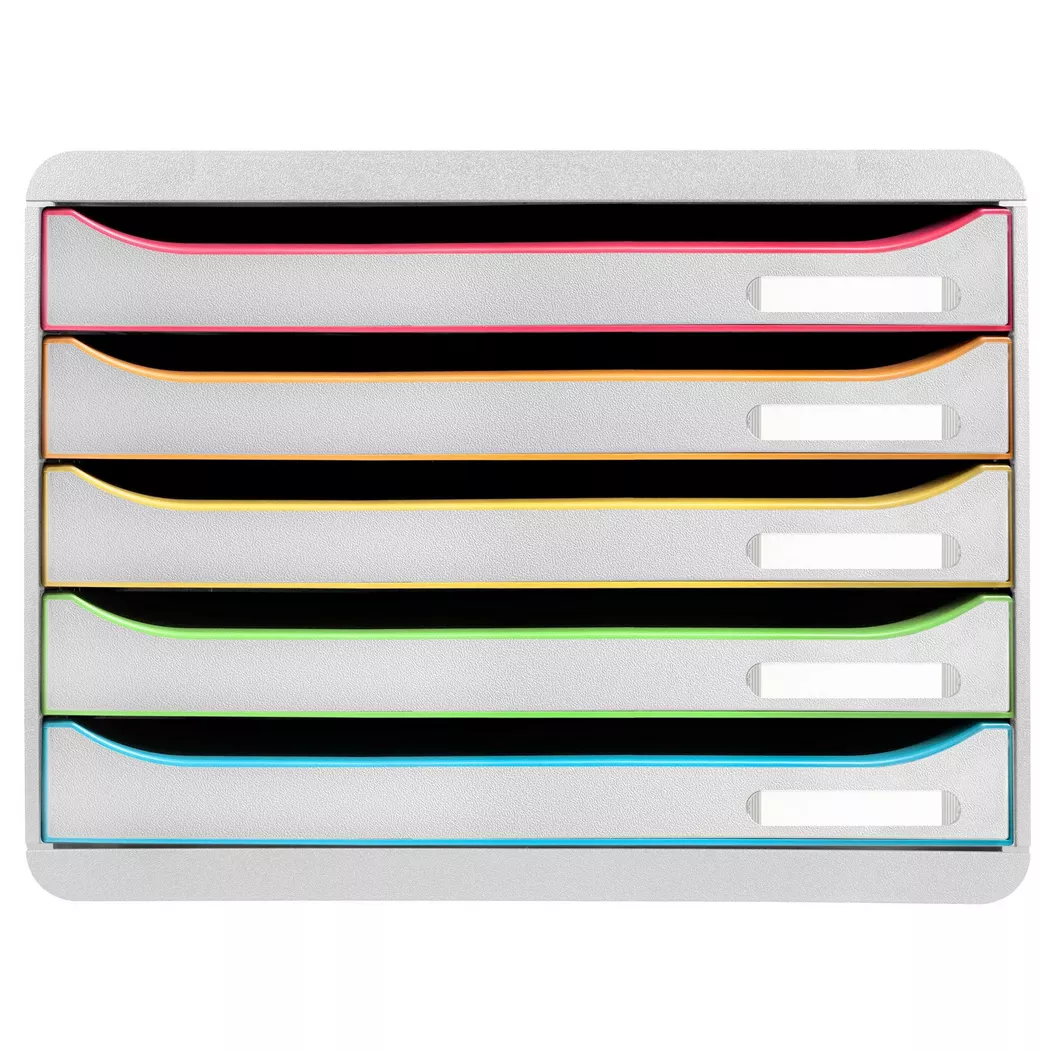 Exacompta Big Box Plus Horizon White/Harlequin/White