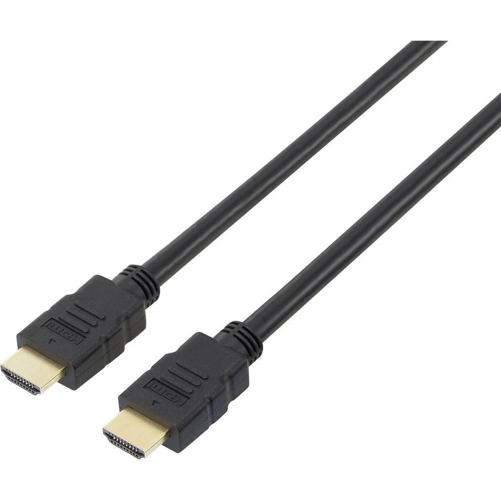 SpeaKa Professional  SpeaKa Professional SpeaKa High Speed HDMI-Kabel mit Ethernet und ARC, vergoldete Steckkontakte 15 m 