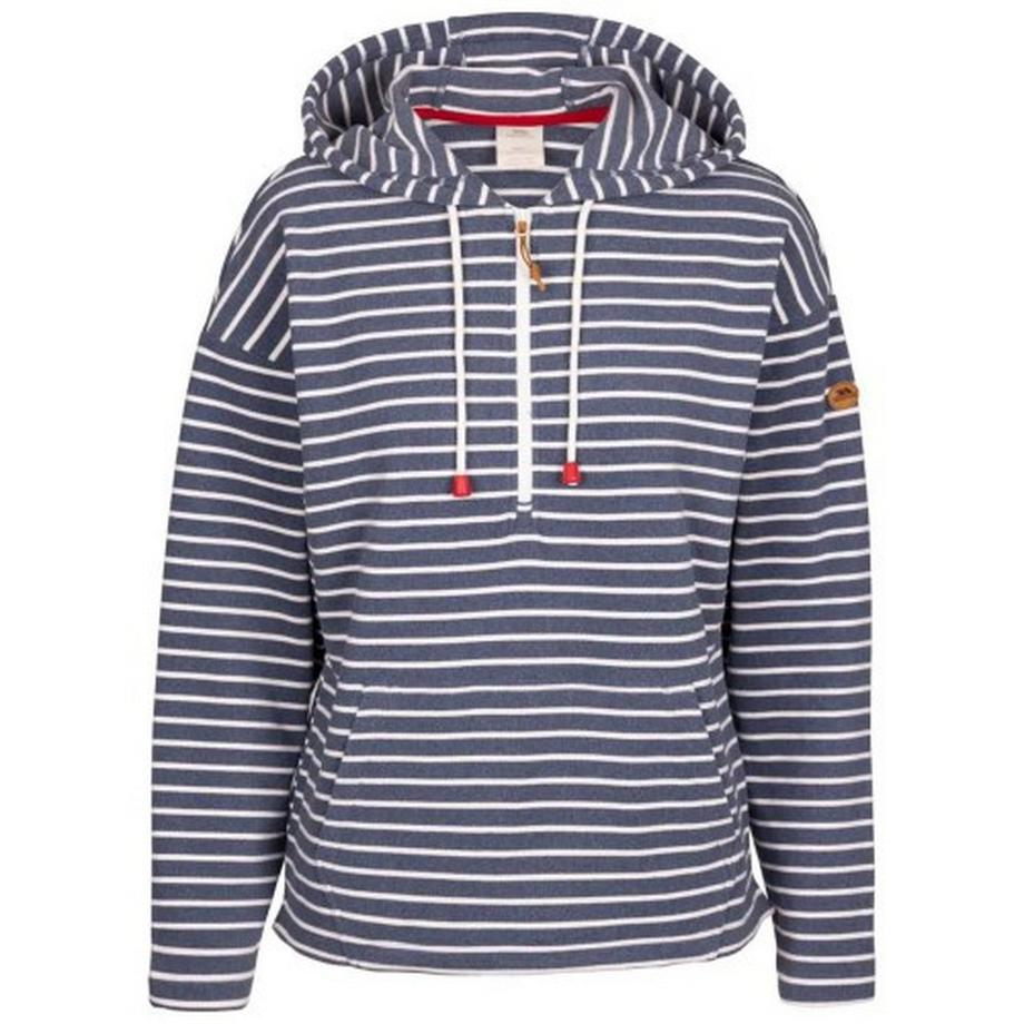 Trespass Softly Gestreifter Kapuzenpullover  