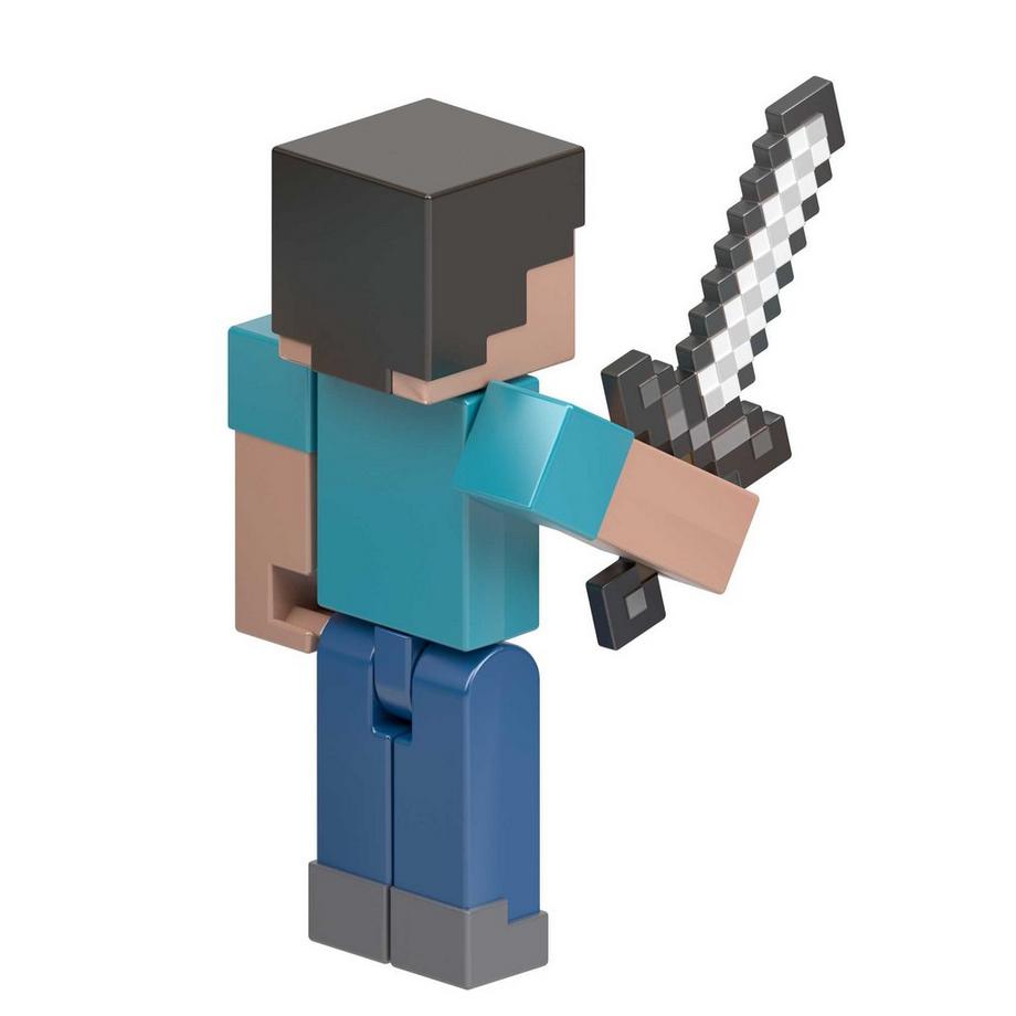 Mattel  Minecraft Craft-A-Block Steve (8cm) 