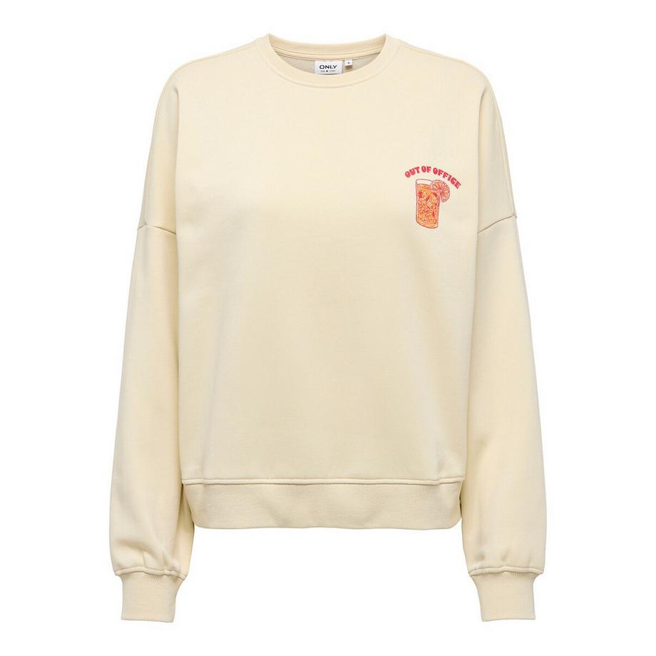 Sweat col rond imprimé