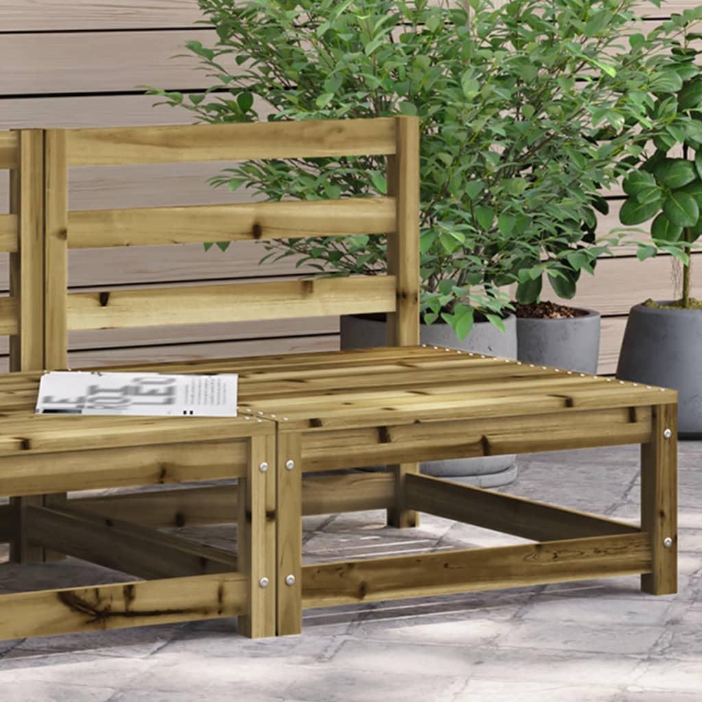 VidaXL divano da giardino Legno di pino impregnato  