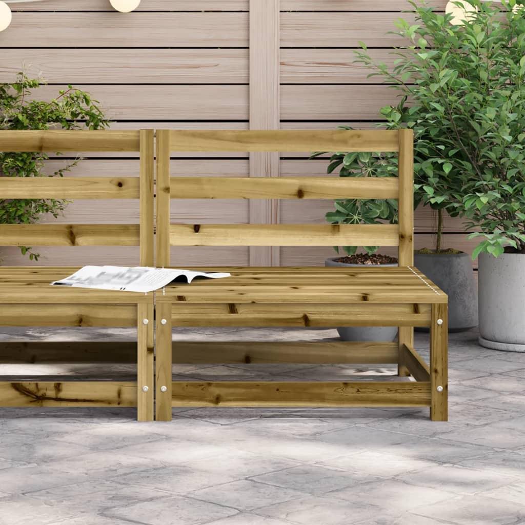 VidaXL divano da giardino Legno di pino impregnato  