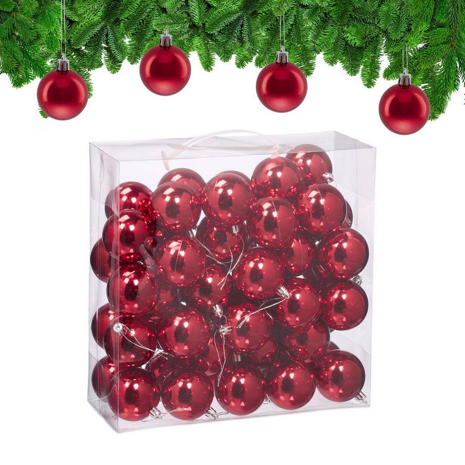 Christbaumkugeln, 50er Set