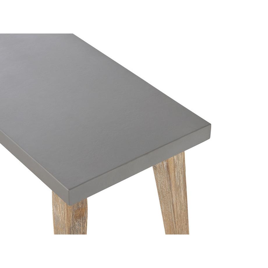 Beliani Panchina da giardino en Cemento fibrorinforzato Industriale ORIA  