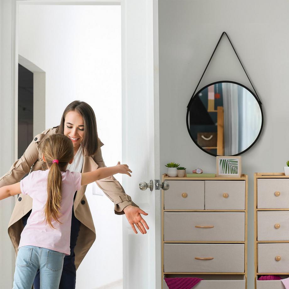 Northix Schubladenelement aus Bambus, 5 Schubladen  