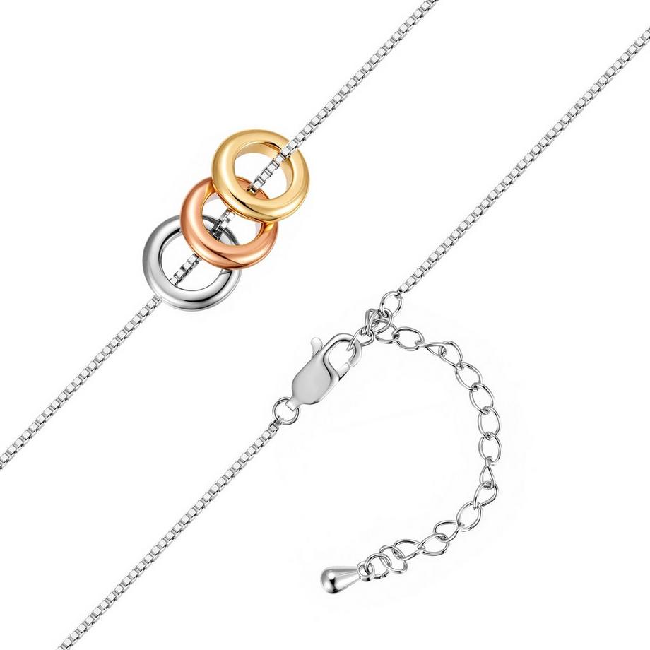 Lulu & Jane  Collier en laiton Argent 