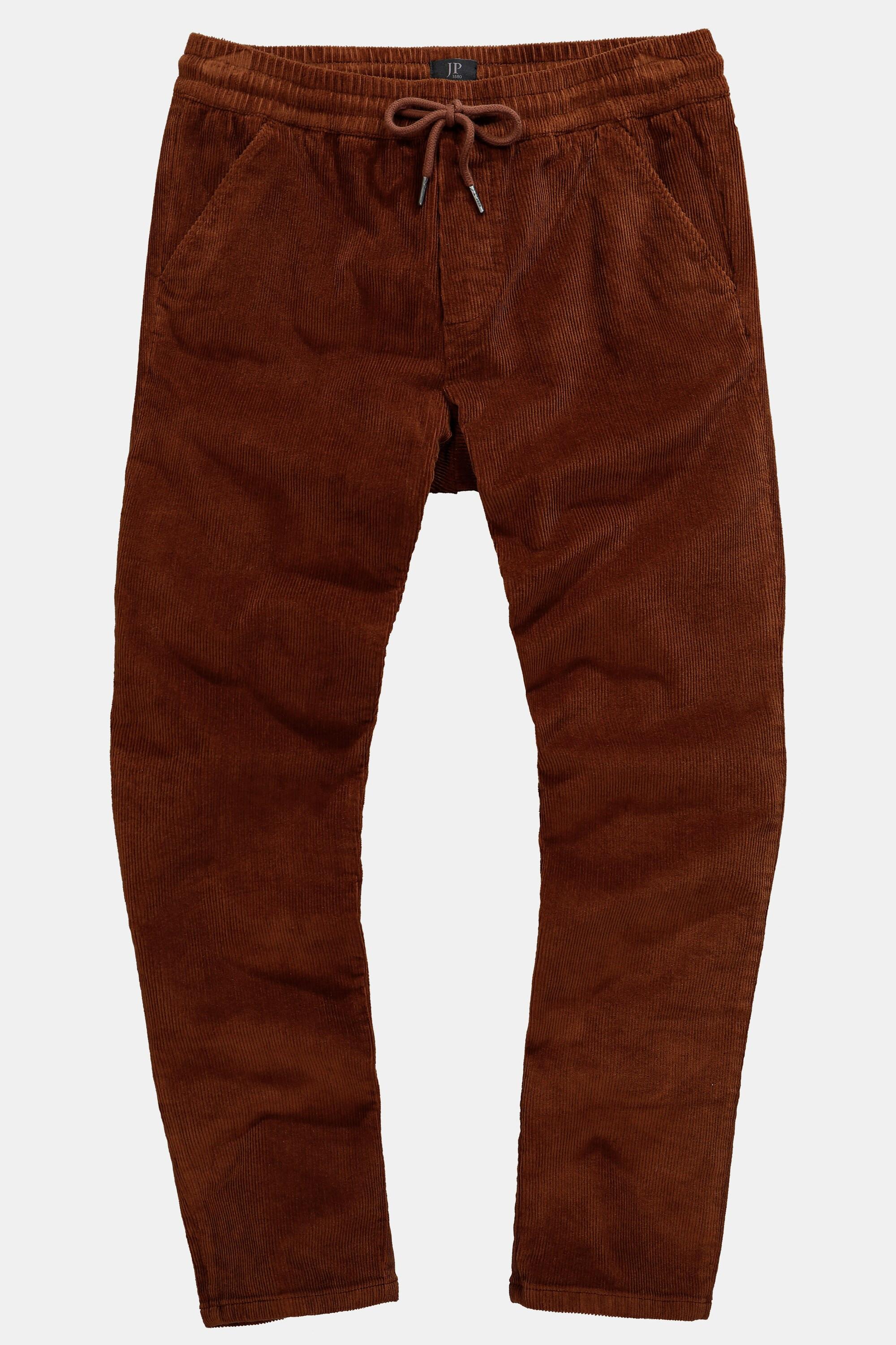 JP1880  Pantalon en velours côtelé. Taille élastique et coupe Modern Fit. 