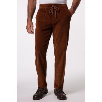 Pantalon en velours côtelé. Taille élastique et coupe Modern Fit.