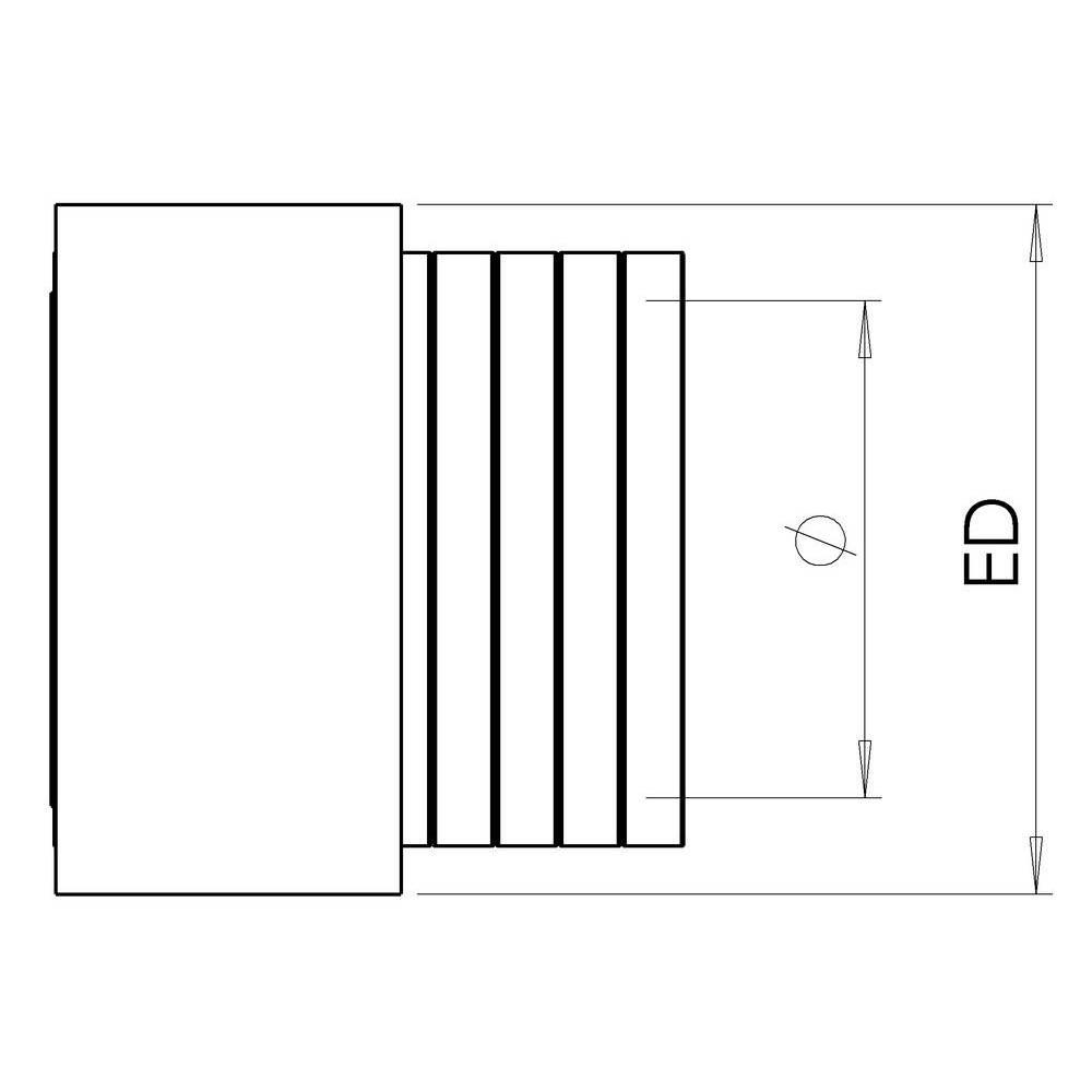 Wiska  BMCG-PVC-S-12-LG Schutzschlauch Grau 12 mm 30 m 