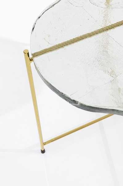 KARE Design Table d'appoint Banquise 66x55  