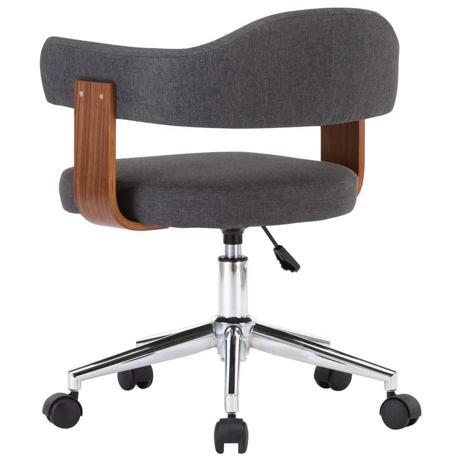 VidaXL Chaise de bureau tissu  