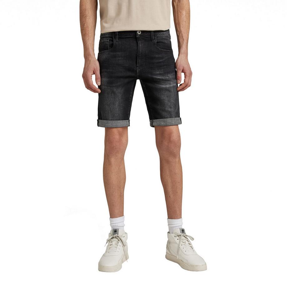 G-STAR RAW 3301 Slim Stretch Shorts in Denim  
