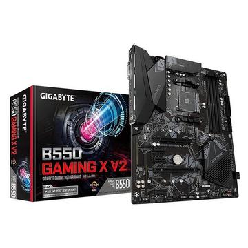 B550 Gaming X V2 Scheda madre - CPU AMD Ryzen 5000, VRM a 10+3 fasi, fino a 4733 MHz DDR4, 1xPCIe 4.0 + 1xPCIe 3.0 M.2, LAN 1GbE, USB 3.2 Gen 2