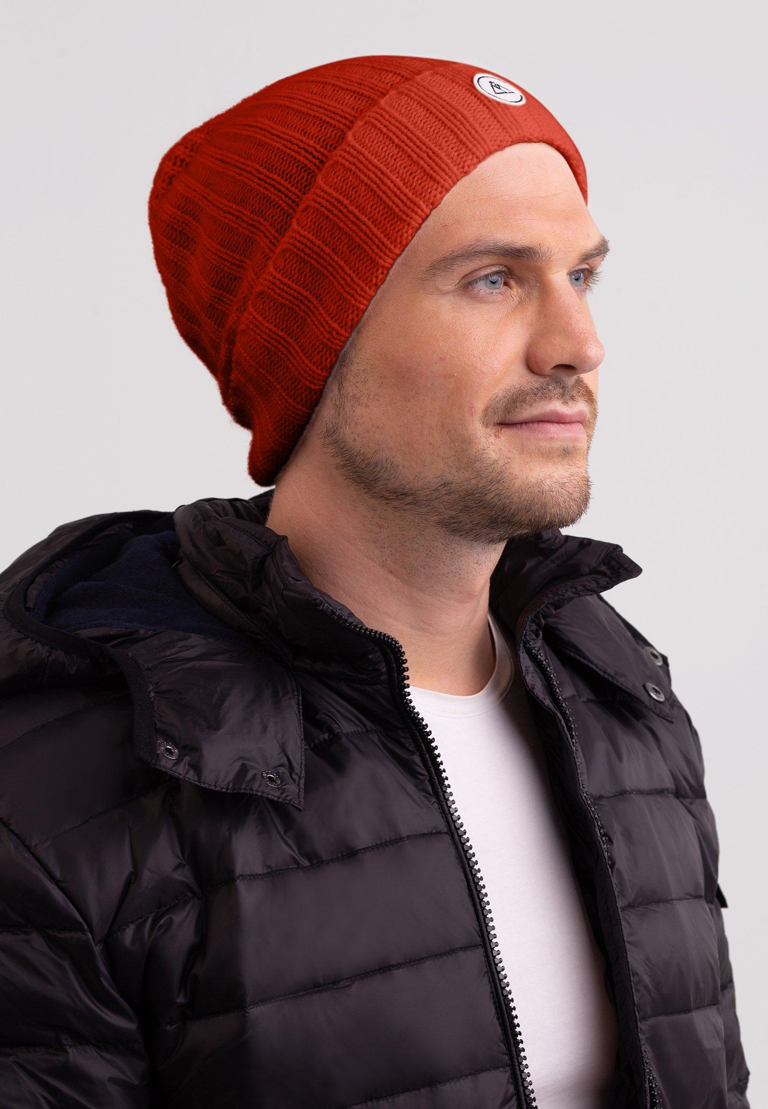 CASH-MERE.CH Kaschmir Rib Mütze  