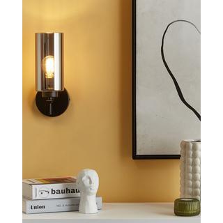 Beliani Wandlampe aus Glas Modern PURIRI  