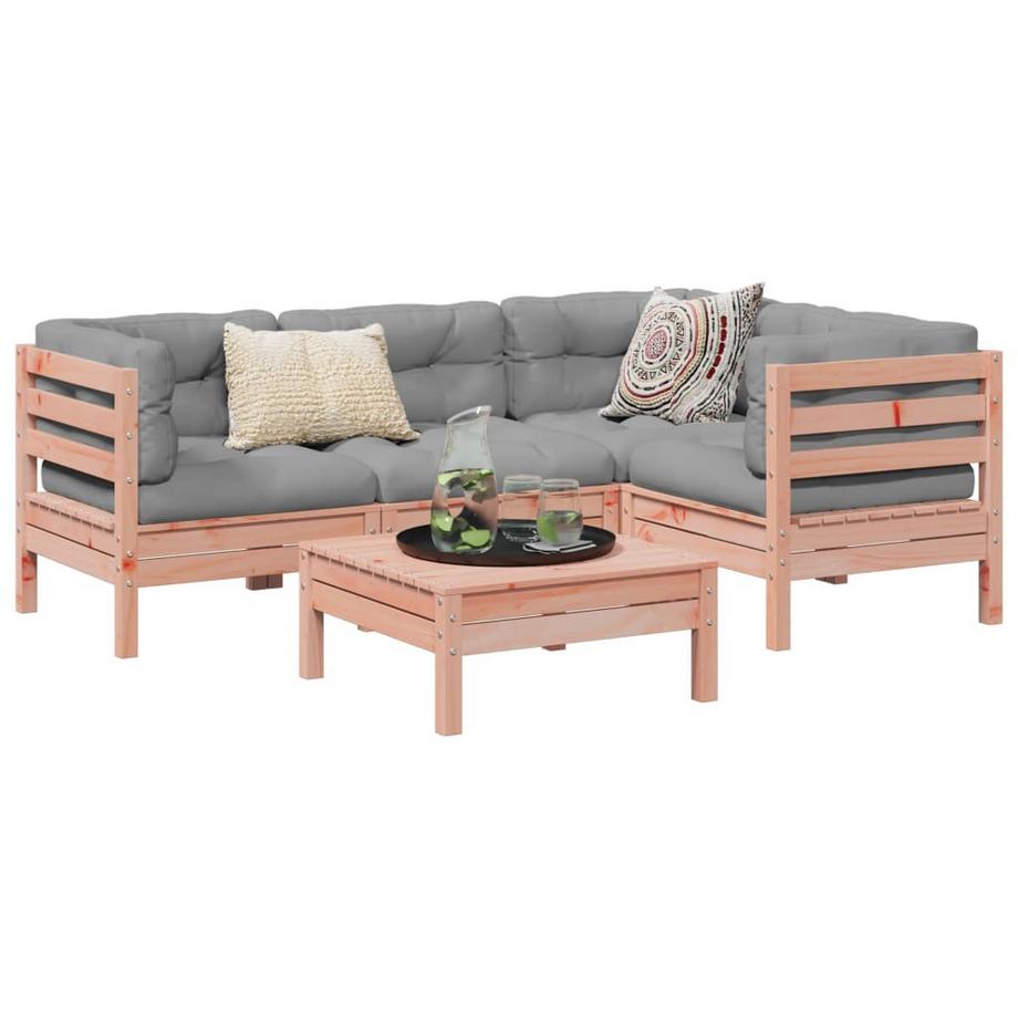 VidaXL Salon de jardin bois  