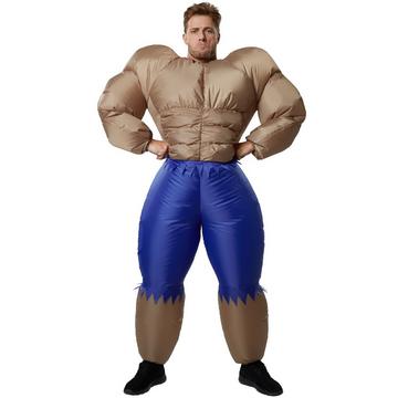 Costume de bodybuilder gonflable