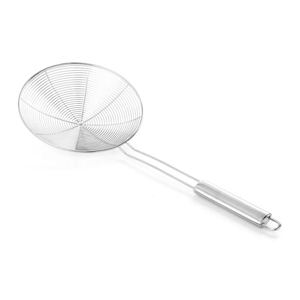Eva- Kochen und Haushalt - Eva - Schaumlöffel Draht Edelstahl rostfrei Ø 18 cm, One Size