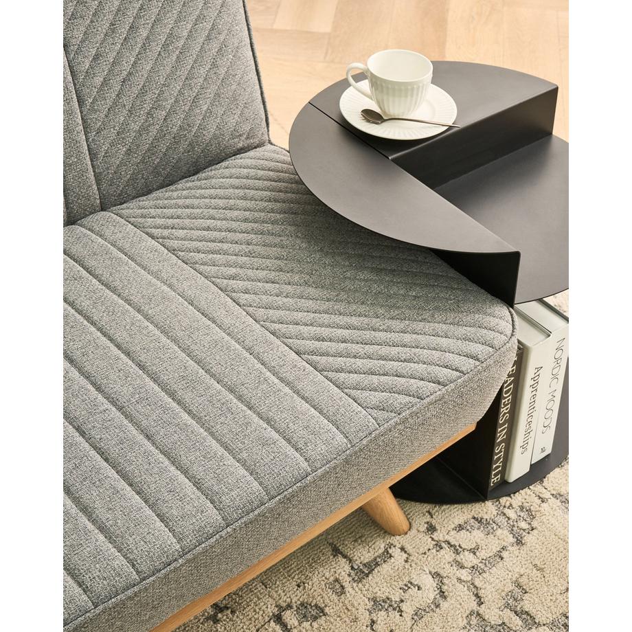 Beliani Canapé-lit en Tissu Minimaliste KALFAFEL  