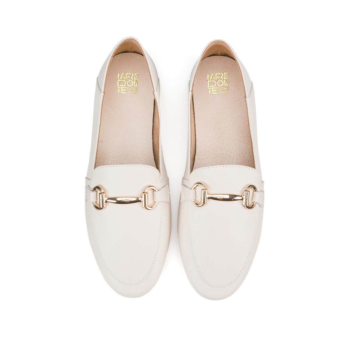 La Redoute Collections  Mocassins loafers en cuir avec morsetti 