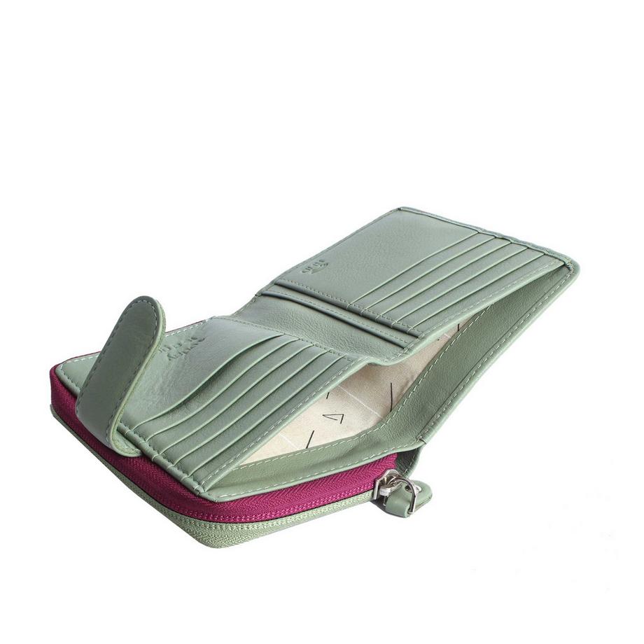 VARGU VINEM 1-A Portefeuille en Cuir Véritable  