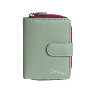 VARGU VINEM 1-A Portefeuille en Cuir Véritable  