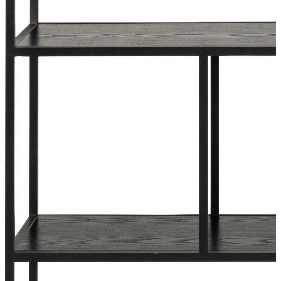 mutoni Scaffale Multiplo Bronx in metallo nero  