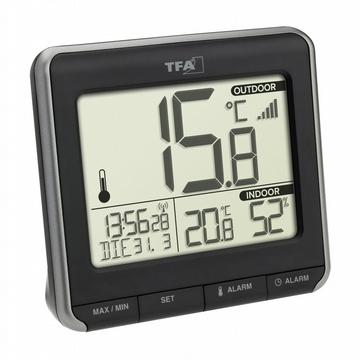 TFA-Dostmann Prio Interno/esterno Temperature & humidity sensor Libera installazione Wireless