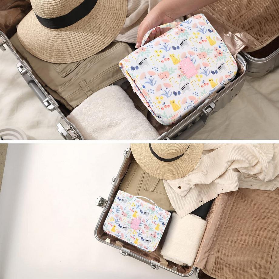 Only-bags.store Trousse de toilette suspendue, trousse de toilette de voyage, trousse de toilette étanche, organisateur pour valises et bagages à main Trousse de toilette suspendue, trousse de toilette de voyage, trousse de toilette étanche, organisateur pour valises et bagages à main 