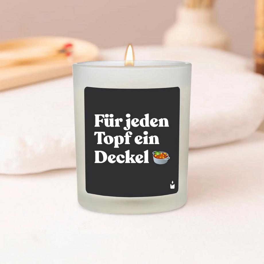 CandleHand Duftkerze Flowery Für jeden Topf ein Deckel  