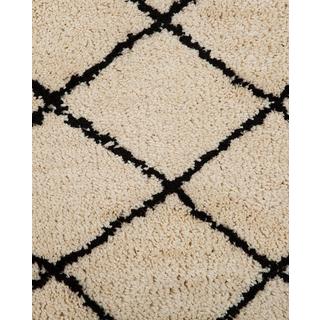 Beliani Tapis en Polyester Moderne MIDYAT  