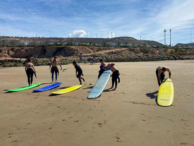 Smartbox  3 nuits en riad avec souper et 4 sessions de surf ou de yoga près d'Agadir - Coffret Cadeau 