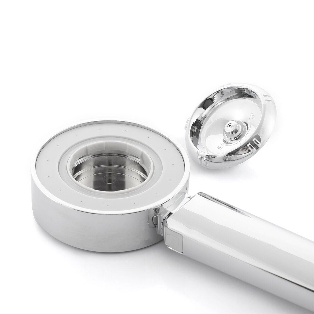 InnovaGoods Duschkopf mit Spender – 2 verschiedene Strahlungsbilder  