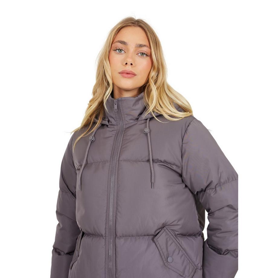Brave Soul Veste À Capuche Rembourrée Courte  