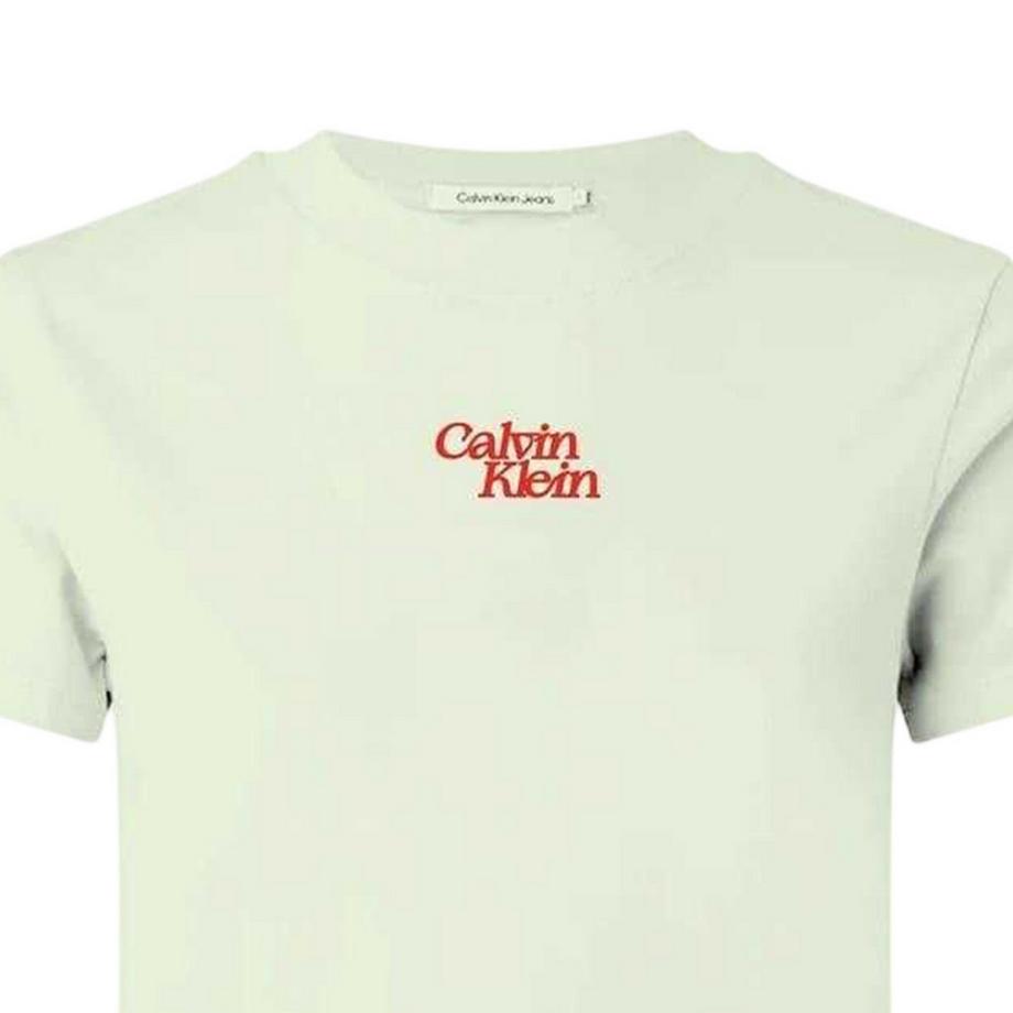Calvin Klein  T-Shirt, Rundhalsausschnitt, Kurzärmlig 