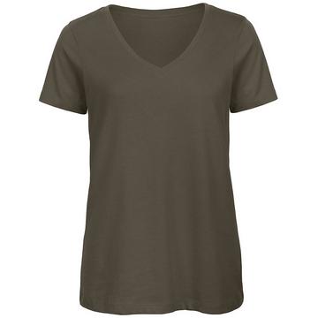 B&C Favourite TShirt mit VAusschnitt, organische
