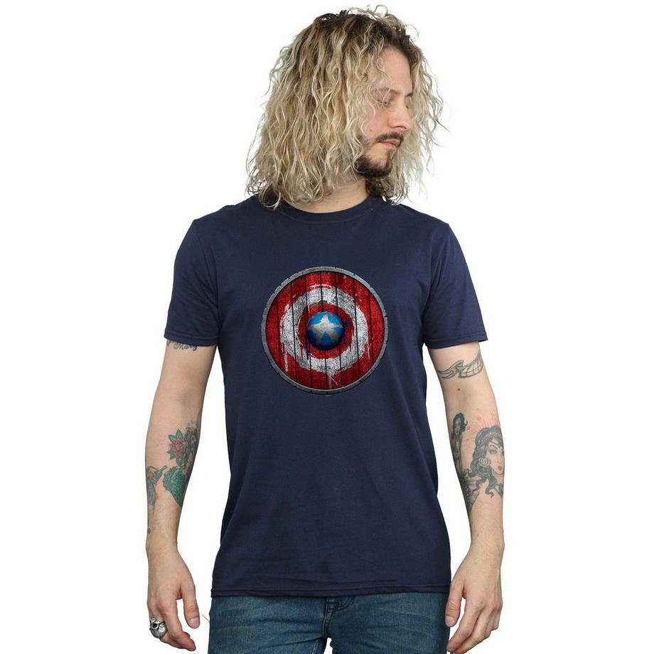 MARVEL Captain America Schild Grafik T-Shirt  