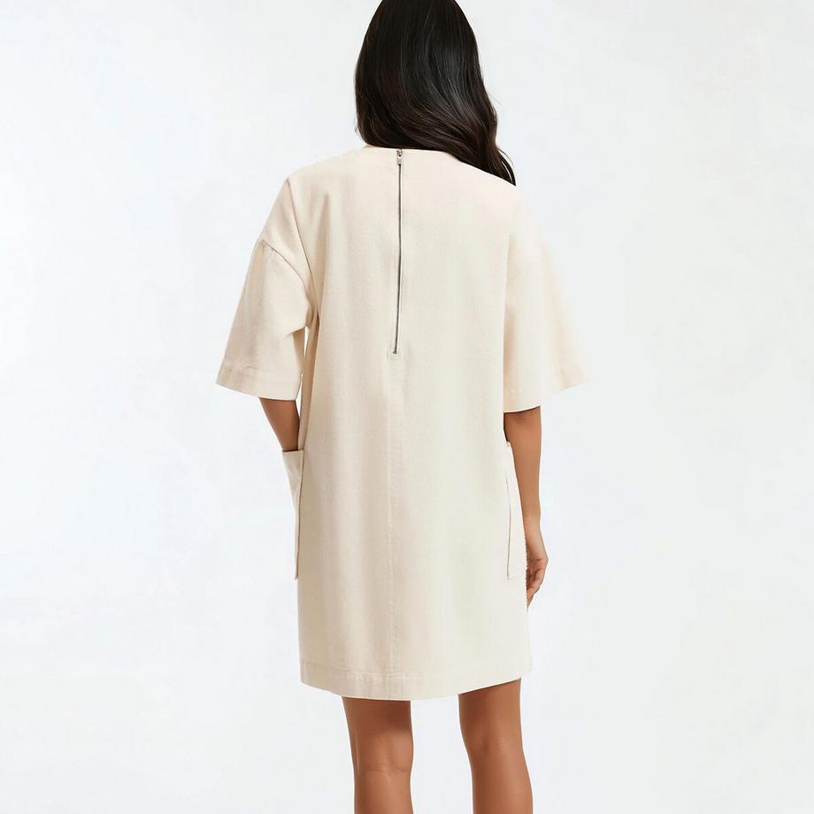 La Redoute Collections  Kurzes Jeanskleid 