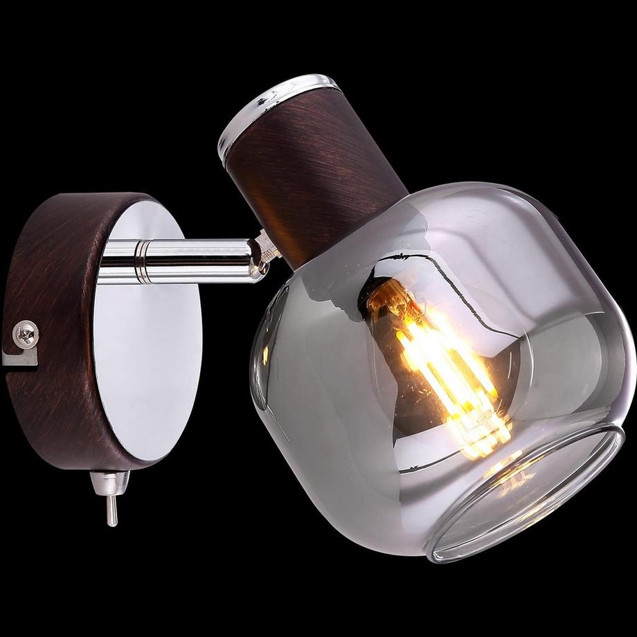 mutoni Strahler Pallo Metall bronzefarben 1xE14  