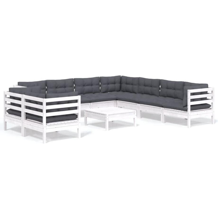 set salotto da giardino Legno di pino