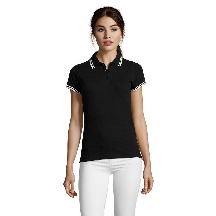 SOLS Pasadena Pique Kurzarm Polo Shirt  