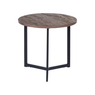 Beliani Table d'appoint en MDF Industriel TIPPO  